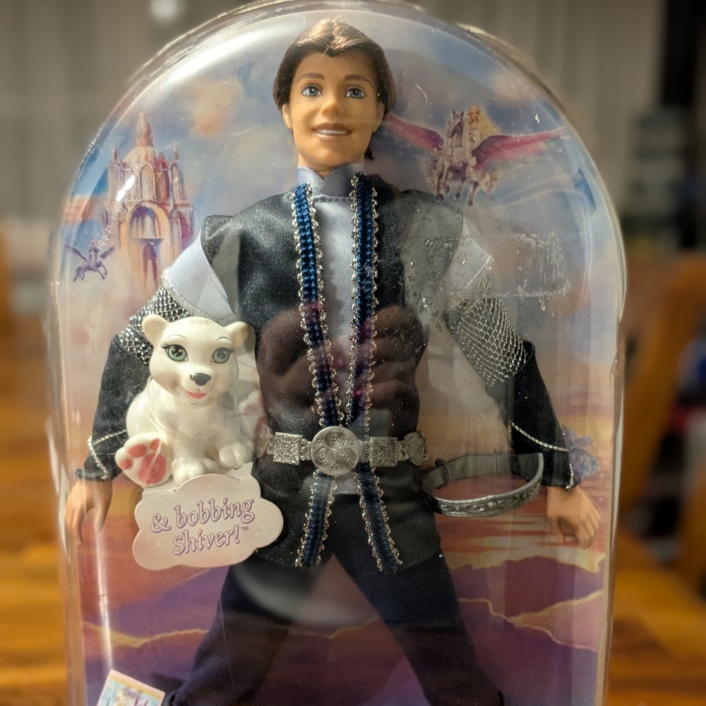 Prince Aidan from Barbie and the Magic of Pegasus from 2005. 20 years old in box